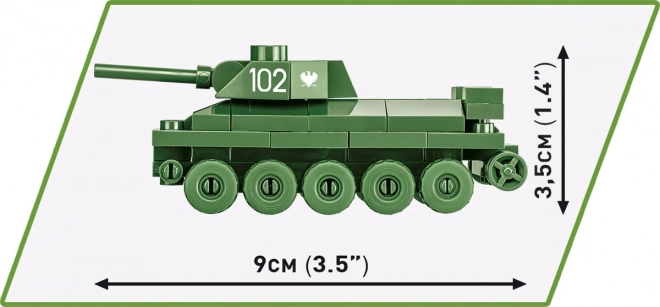 Zestaw klocków Czołgu T-34/76