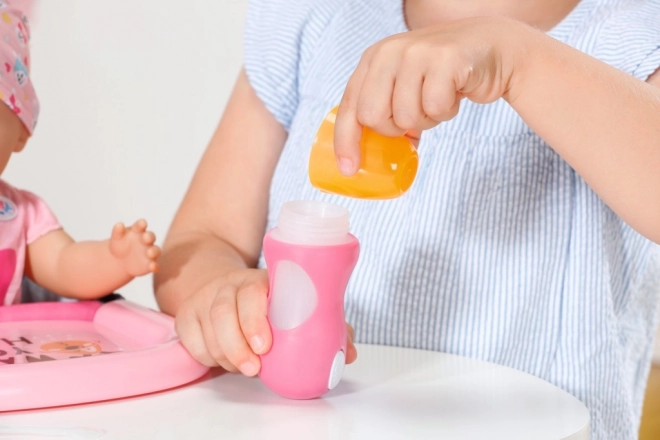 Interaktywna butelka i łyżeczka dla lalek BABY Born