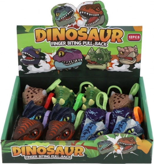 Breloczek Dinozaur na Klucze z Mechanizmem Inercyjnym 6 cm