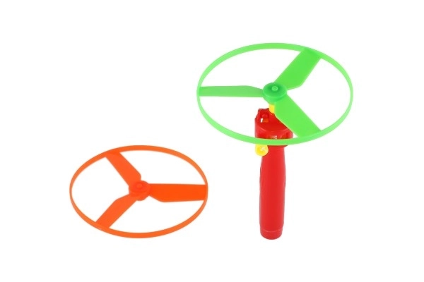 Wyrzutnia wirnika + starter plastikowy 9cm 2 kolory w woreczku