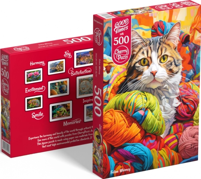 Puzzle Kocie Figle 500 Elementów