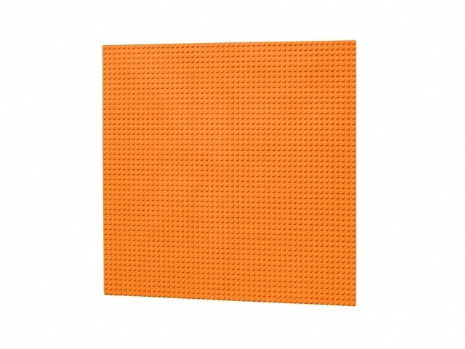 L-W Toys Duża podkładka do budowania 50x50 puktów pomarańczowa