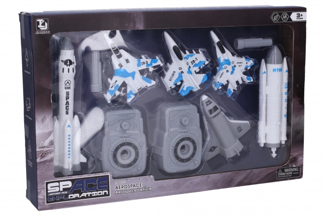 Rakieta z platformą startową 17,5 cm zestaw