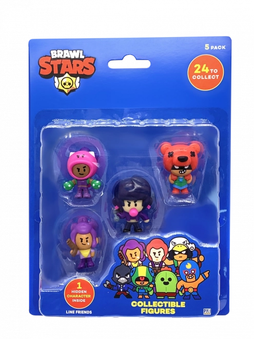Zestaw figurek Brawl Stars seria 1 - 5 figurek