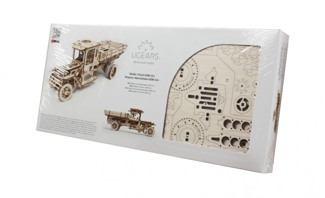 Ugears puzzle 3D - Ciężarówka UGM 11 - 420 elementów
