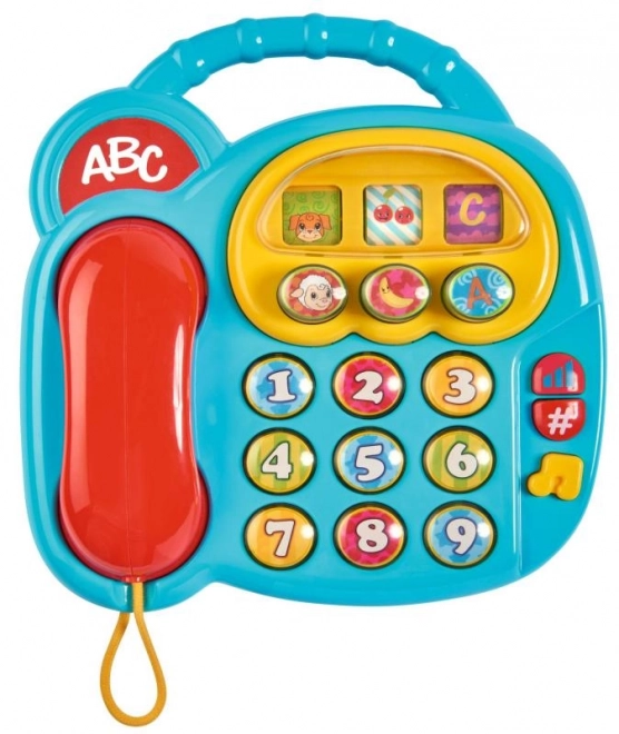 Interaktywny telefon dla niemowląt ABC