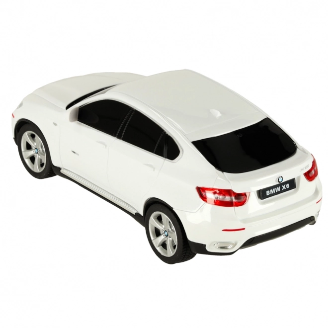 Zdalnie sterowane auto BMW X6 1:24 białe