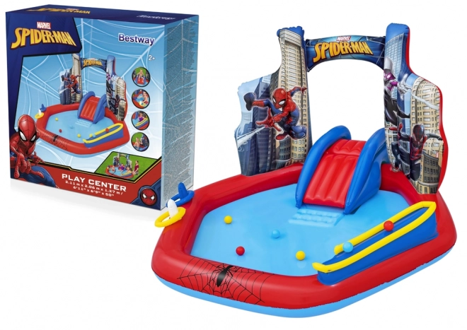 Nadmuchiwany plac zabaw wodny Spider-Man