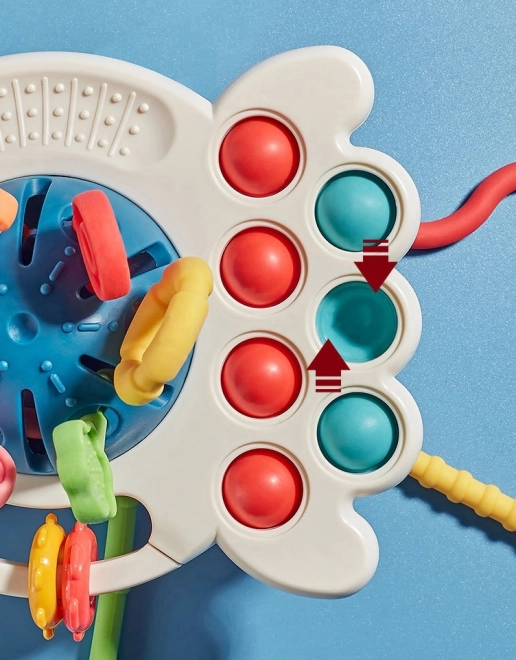 Montessori sensoryczna zabawka gryzak dla dzieci od 0 lat