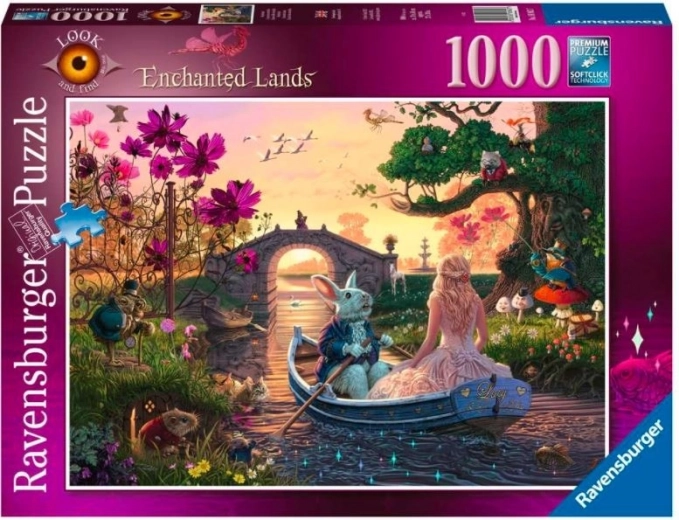 Puzzle 2D 1000 elementów: Magiczna kraina