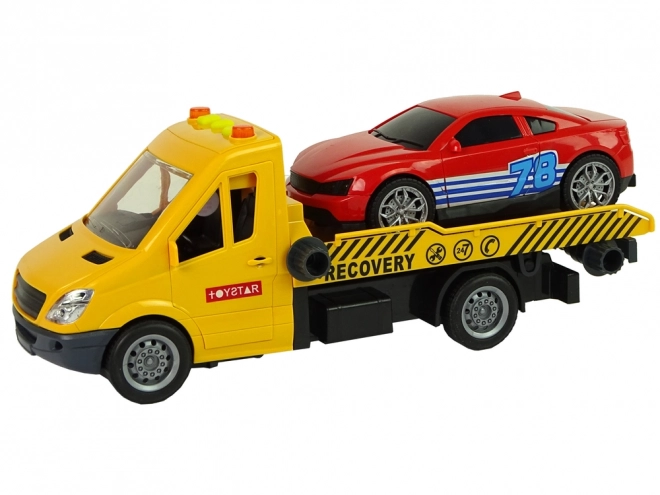 Ciężarówka Transporter Pomoc Rampowej Auto Dźwięki Światła