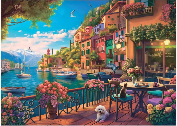 Puzzle Kawiarnia Como XL 700 elementów