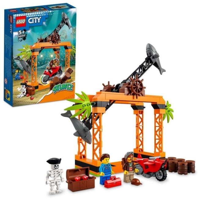 LEGO® City 60342 Wyzwanie kaskaderskie rekina