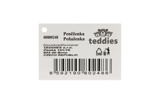 Torebka/Portmonetka jednorożec dziecięca ze sznurkiem materiał 14cm w woreczku