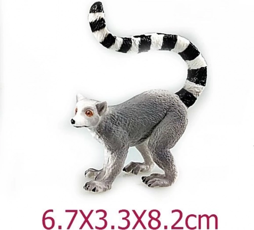 Figurka lemura 8 cm