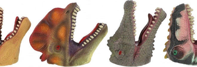 Dinozaur gumowy pacynka - 1 szt.