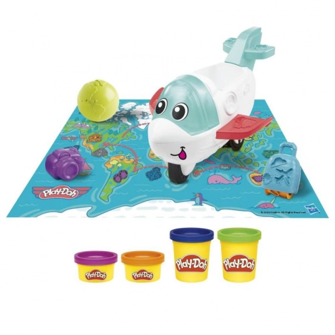 Play-Doh Zestaw Startowy Samolot Odkrywców