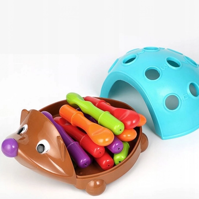 Woopie edukacyjna zabawka sorter Jeż Montessori 4w1
