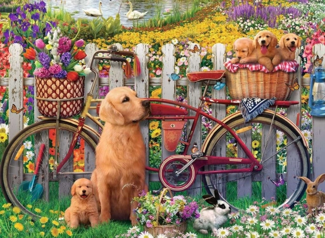 Puzzle urocze psy 500 elementów RAVENSBURGER