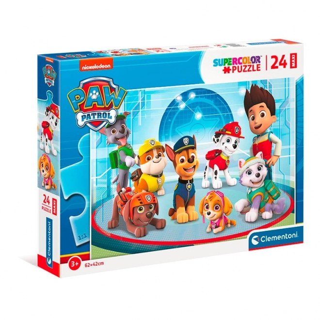 Maxi puzzle 24 elementów Psi Patrol