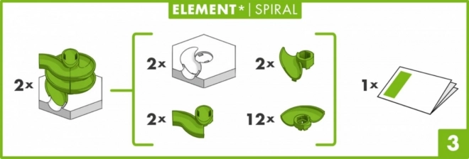 Gravitrax spiralny dodatek