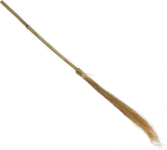 Czarownicza miotła z bambusową rączką 98 cm