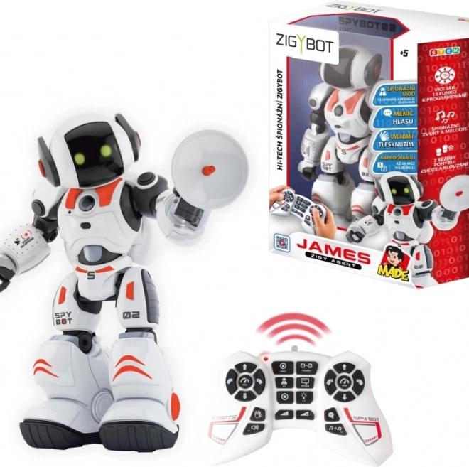 Robot szpiegowski Zigybot James