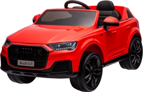 Dziecięcy elektryczny samochód AUDI Q7 New Lift, czerwony