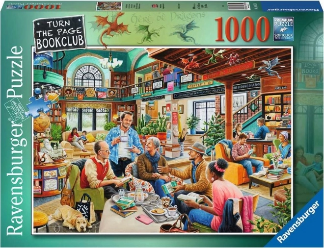 Puzzle Klub Książki Turn the Page 1000 elementów