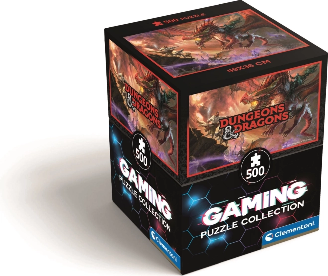 Puzzle 500 elementów Dungeons & Dragons – Kostka od Clementoni