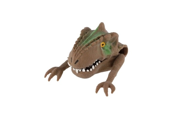 Pacynka dinozaur 6x8cm silikon 3 kolory