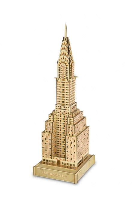 Woodcraft Drewniane 3D puzzle Chrysler Building