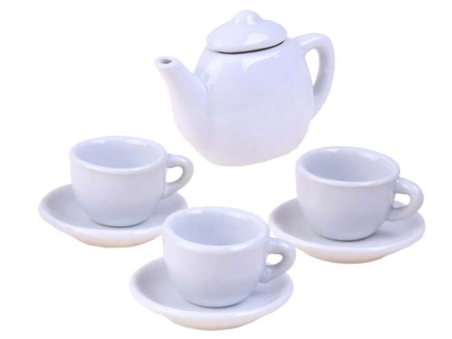 Ceramiczny serwis do herbaty do malowania – zrób to sam