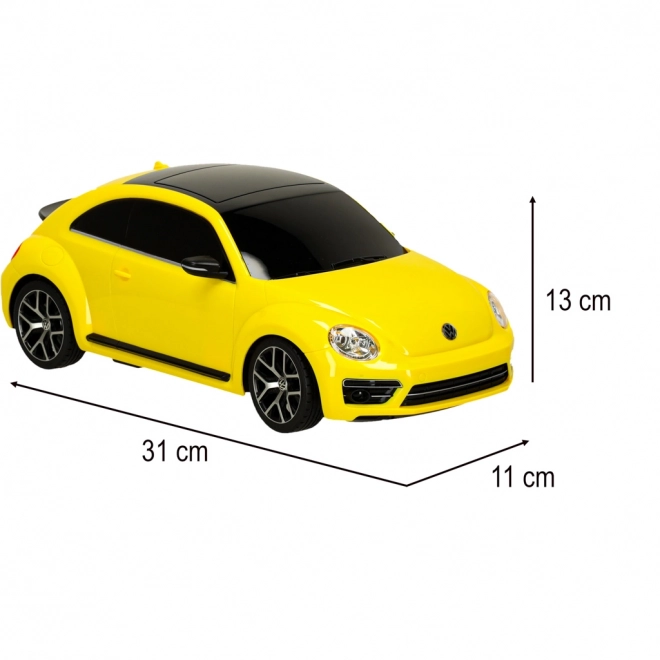 Auto na zdalne sterowanie R/C Volkswagen Beetle Rastar 1:14 żółte
