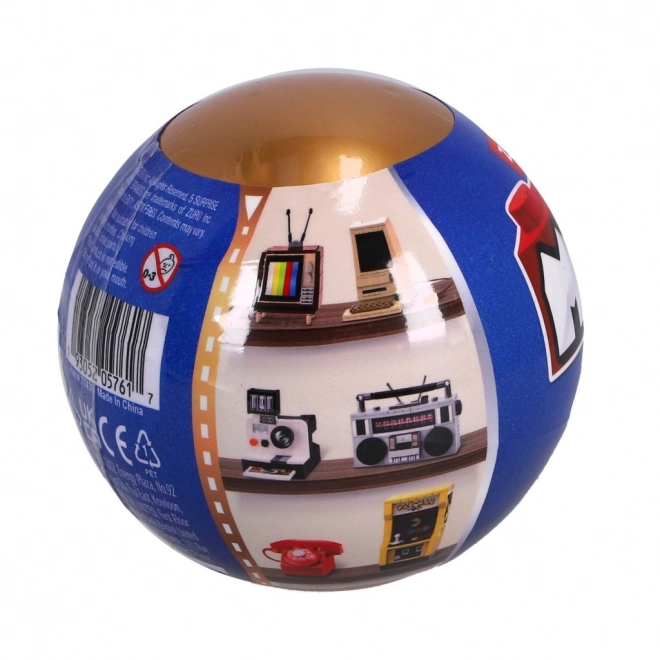 Retro kostkowa kula z niespodzianką