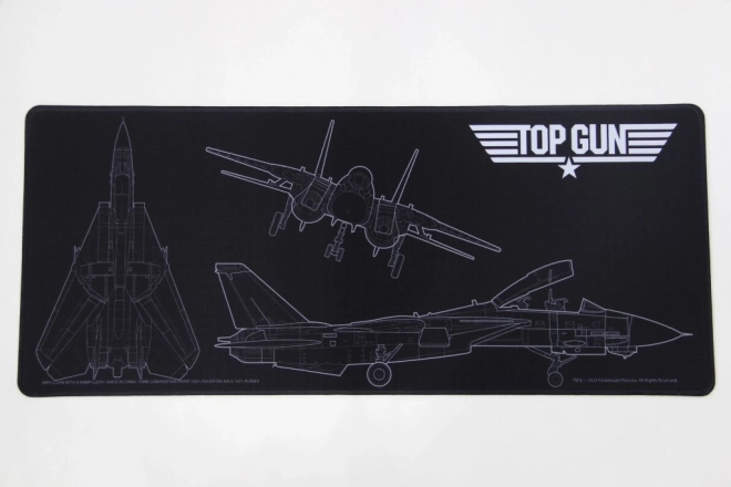 Mata gamingowa na biurko TOP GUN Jumbo 30 × 70 cm