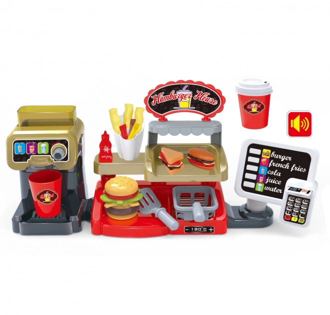 Fast Food XXL z kasą i dozownikiem od WOOPIE