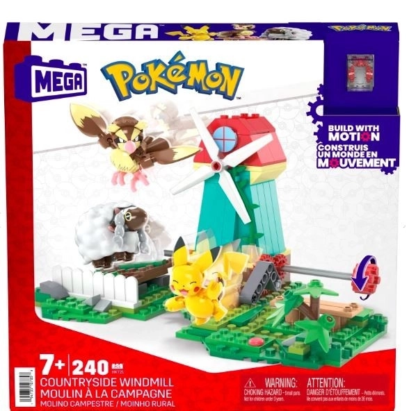 Klocki Pokémon wiejski wiatrak
