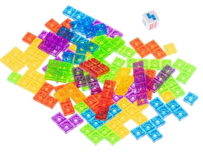 3D pionowy tetris