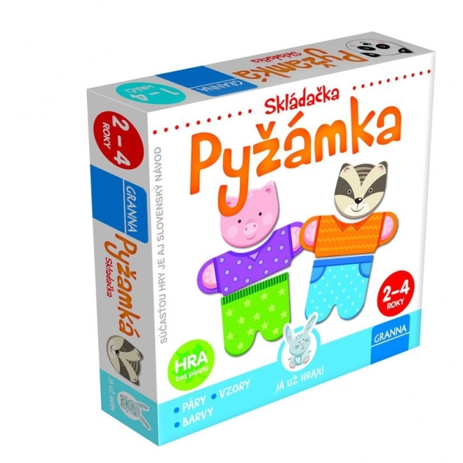 Granna Pyżamka gra i układanka dla dzieci