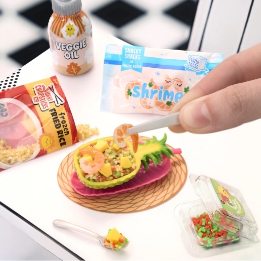 Realistyczne mini składniki i akcesoria