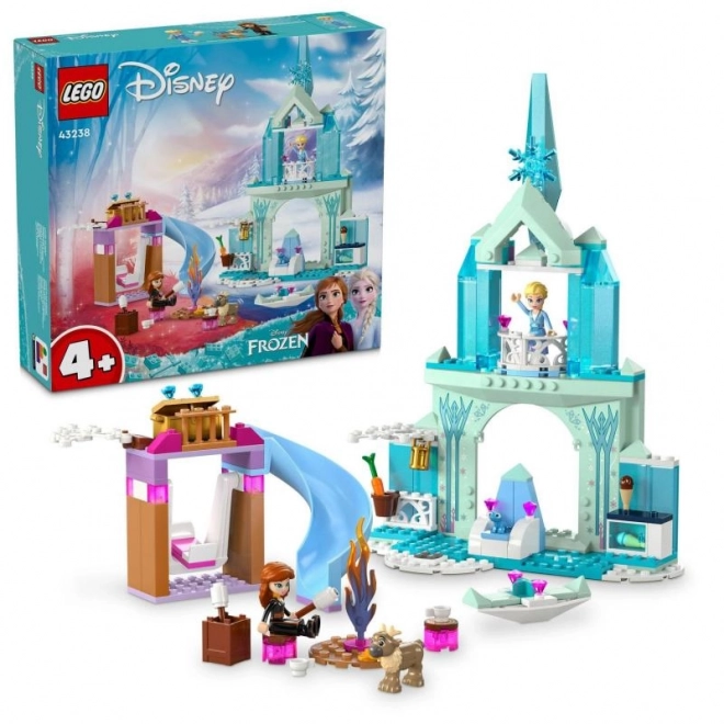 LEGO Disney Księżniczka 43238 Elsa i zamek z Krainy Lodu