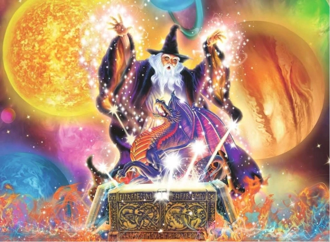 Puzzle Smocza Magia XXL 100 elementów