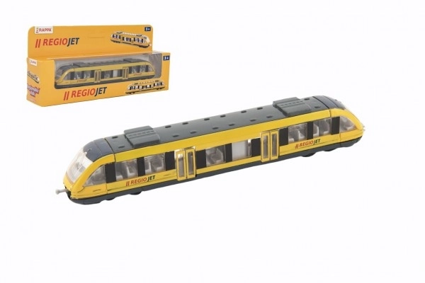 Metalowy pociąg regionalny RegioJet 17 cm