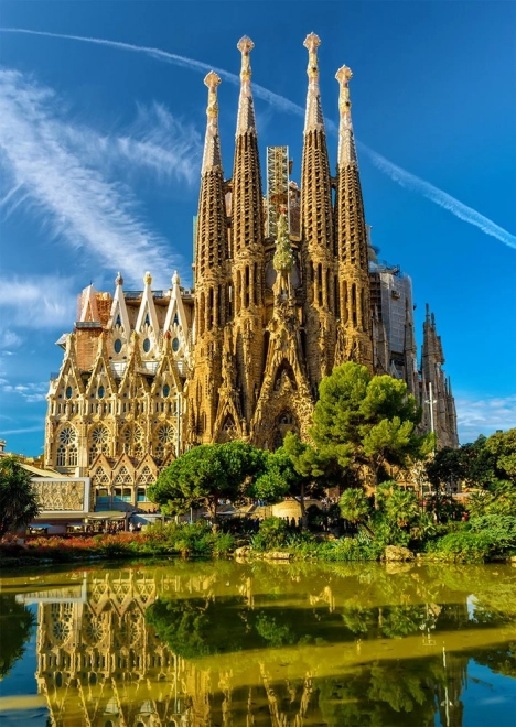 Puzzle Sagrada Família, Barcelona 1000 elementów