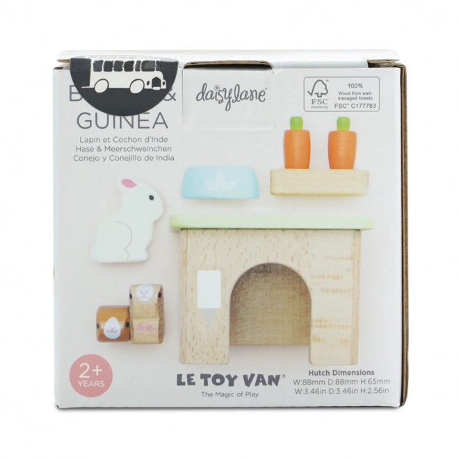 Le Toy Van Zestaw Królik i Świnka Morska