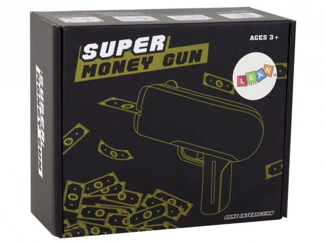 Pistolet na pieniądze Złoty Pistolet na Banknoty