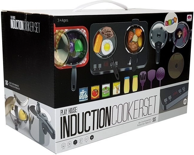 Płyta indukcyjna i gazowa z efektami