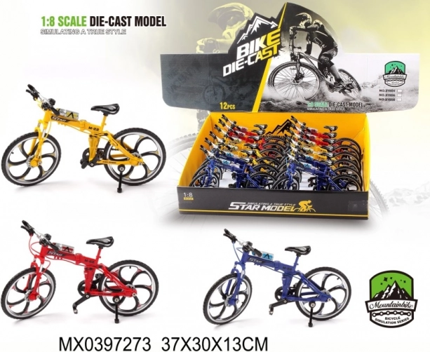 Miniaturowy model roweru 1:8