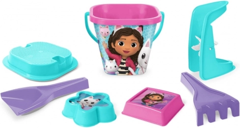 Zestaw do piasku 7 elementów GABBY'S DOLLHOUSE